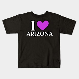 I Love Arizona State Kids T-Shirt